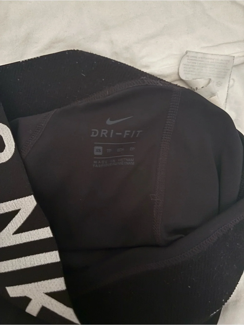 Nike Black Youth Pro Compression Shorts with Gray Logo